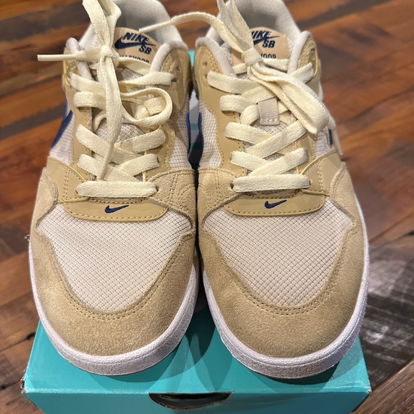 Nike SB Alley Oop Club Gold Midnight Navy CJ0882 700 Men's Size 7 - Picture 1 of 8